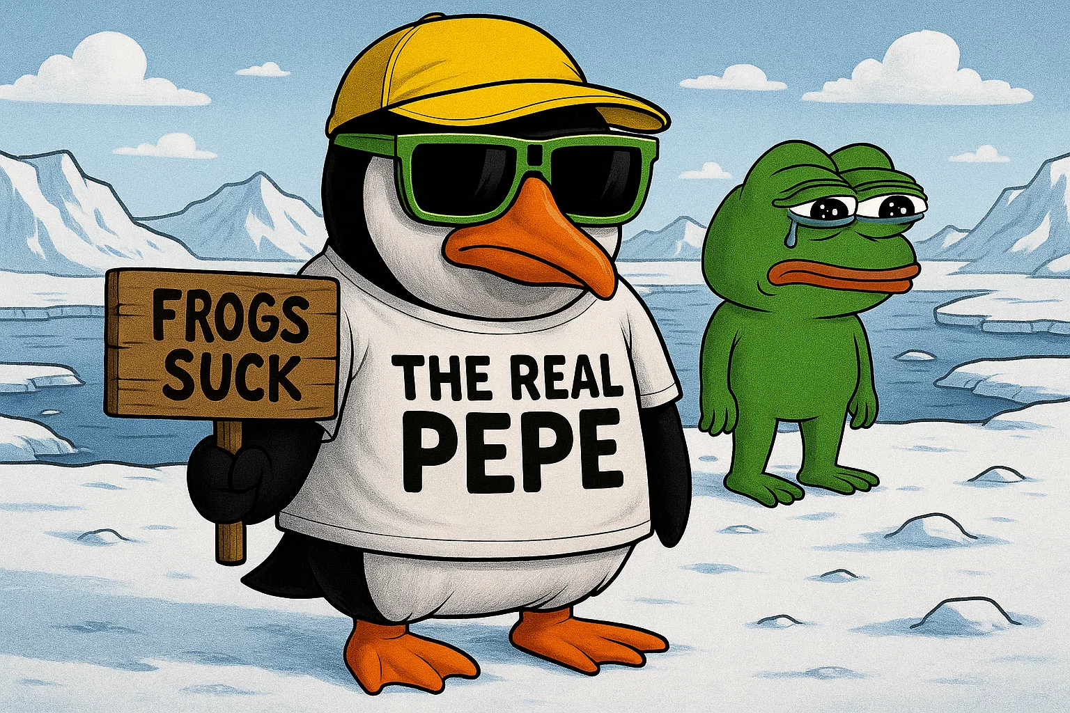 Pepe the Penguin Hero